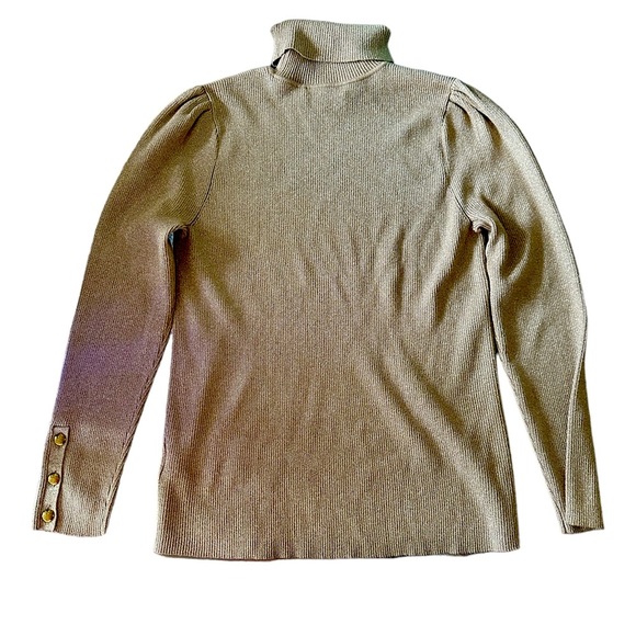 NWOT Ralph Lauren Shimmer Turtleneck - Picture 2 of 9